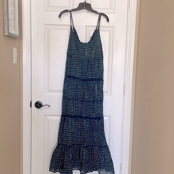 NWT Free People Midnight Dance Print Maxi Slip - Picture 6 of 8